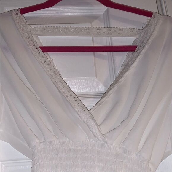 Sheer white blouse    - Picture 2 of 5